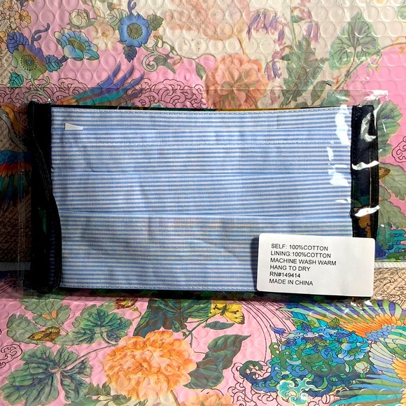 Johnny Was Accessories Authentic Johnny Was Floral Print Face Mask